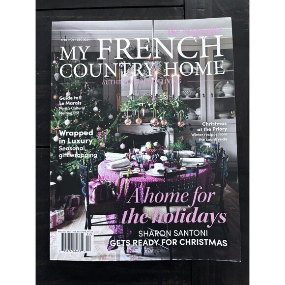 My French Country Home Magazine. Issue 36-Christmas Issue 2024Nov /December - Picture 1 of 2